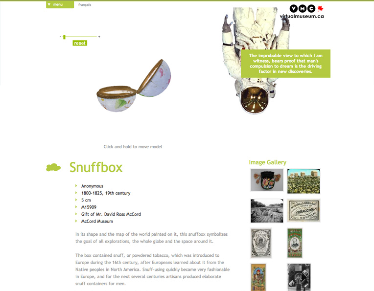 3D objects online